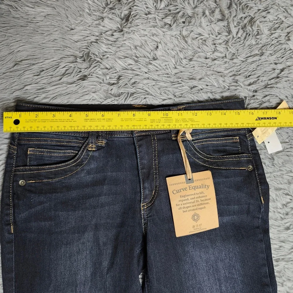 New Democracy Ab‎ technology Jegging Womens 6 Dark Wash Denim Slimming Stretch